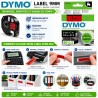 شريط DYMO D1 S0720720 قياسي 9 مم × 7 م أسود على أحمر