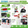 شريط DYMO D1 S0720720 قياسي 9 مم × 7 م أسود على أحمر