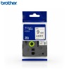 Brother TZe-221 شريط طباعة مغلف 9 مم أسود على أبيض 8 م