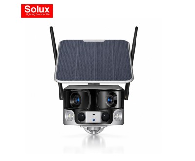كاميرا SOLUX Y6 الشمسية 4K مع 4G وWi-Fi 6 وIP66
