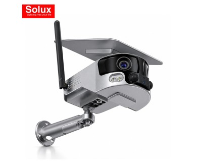 Caméra Solaire SOLUX Y6 4K 4G Wi-Fi 6 IP66 180°