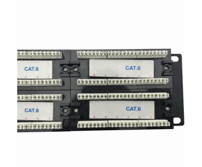 Patch Panel Cat6 48 Ports RJ45 Aico – CableSolution | Computer Cabinet & Network Rack 19’’