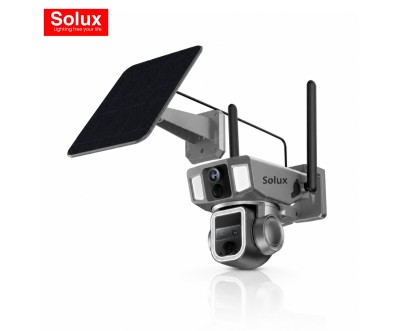 كاميرا SOLUX الشمسية PTZ بدقة 2K مع Wi-Fi و4G