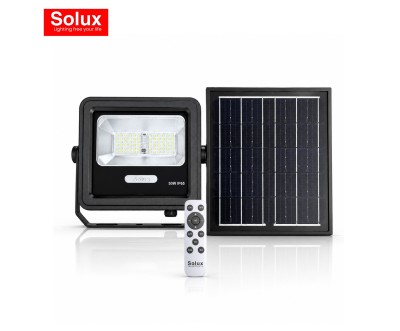 Projecteur Solaire LED 50W 450 Lumens avec Détecteur PIR IP65