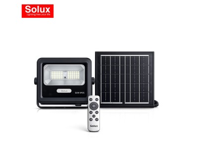 Projecteur Solaire LED 50W 450 Lumens avec Détecteur PIR IP65