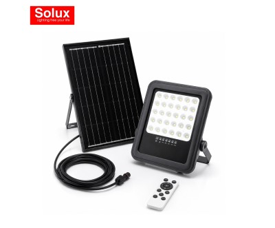 كشاف LED شمسي 100 واط 1100 لومن مع مستشعر حركة PIR