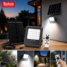 كشاف LED شمسي 100 واط 1100 لومن مع مستشعر حركة PIR