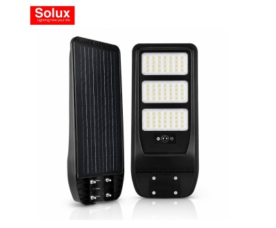 Projecteur Solaire LED 200W avec Détecteur de Mouvement