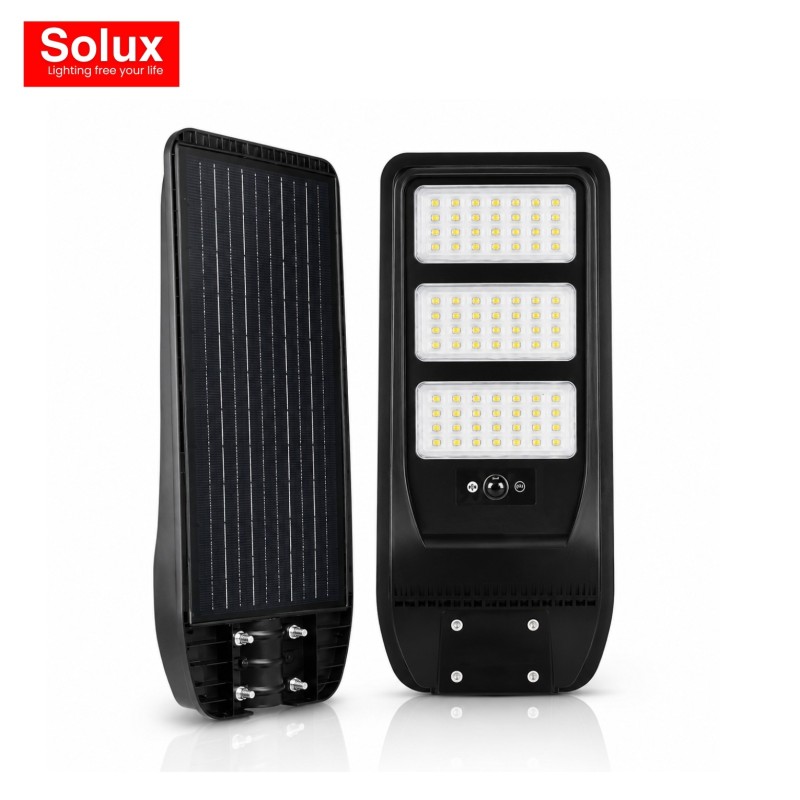 كشاف LED شمسي 200 واط مع مستشعر للحركة