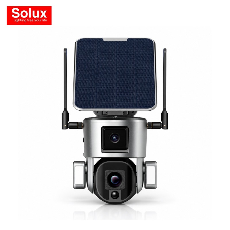 Solux Y5 Solar 4G PTZ 360° 4K Ultra HD Security Camera