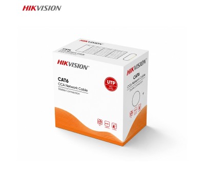 Câble Réseau CAT6 U/UTP CCA 305 m 23AWG PVC Gris