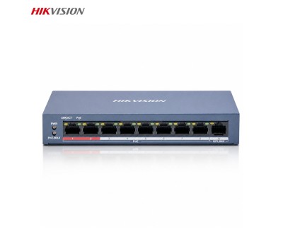 Switch PoE 8 Ports 100 Mbps DS-3E0109P-E/M(B) 60 W