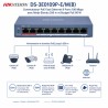 DS-3E0109P-E/M(B) 8-Port Fast Ethernet PoE Switch 60 W