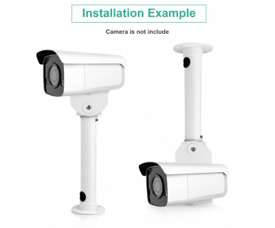 Support Caméra Galvanisé I20 20 cm | Support Mural CCTV