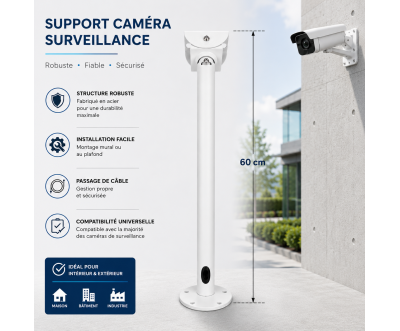 Galvanized Camera Mount 60 cm ST-I60 | Wall & Ceiling Bracket
