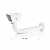 Support Caméra de Surveillance Galvanisé ST-L40 40 cm – Support Mural Robuste Résistant à la Rouille