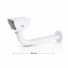 Support Caméra de Surveillance Galvanisé ST-L50 50 cm – Support Mural Robuste Haute Résistance