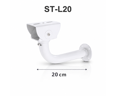 Support Caméra Galvanisé ST-L20 20 cm | Fixation Mur & Plafond