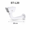 Support Caméra Galvanisé ST-L20 20 cm | Fixation Mur & Plafond