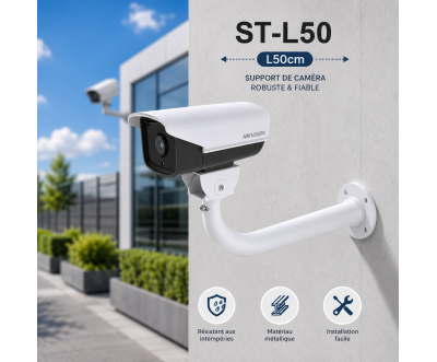 Support Caméra ST-L50 Galvanisé 50 cm
