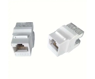 Keystone RJ45 Cat6A UTP 10Gbps – Module Réseau pour Patch Panel