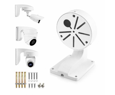 Support Caméra Galvanisé ST-B125 Fixation Murale Robuste