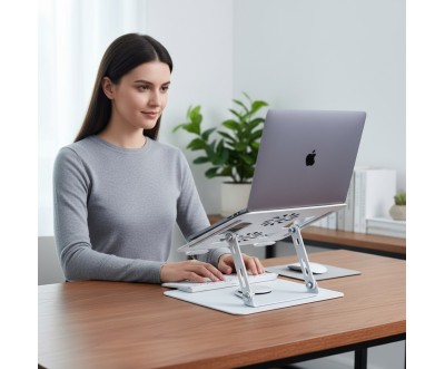 Support Métal PC Portable ST-YL906 Ergonomique
