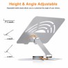 Support PC Portable Rotatif 360° ST-360