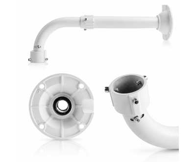 Support Mural Caméra CCTV Blanc SL60