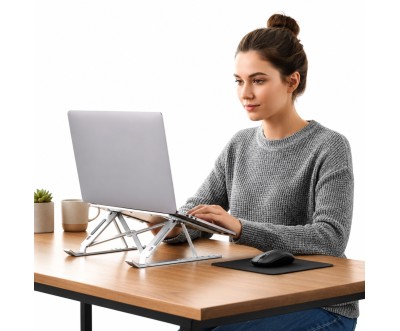 Support PC Portable Réglable Aluminium Pliable ST-N3