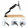Support mural moniteur GENERIC ST-SH102 en métal galvanisé
