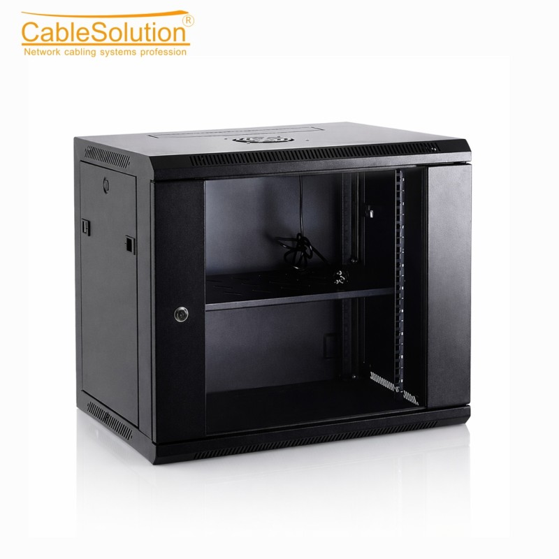 Armoire Informatique Murale 12U 19" 600×450 mm CableSolution 6412