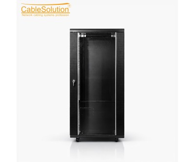 خزانة شبكات 22U قياس 19 بوصة CableSolution 6822