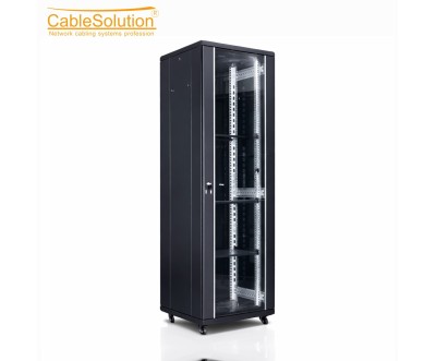 Armoire informatique 24U rack 19 pouces 600x800 CableSolution