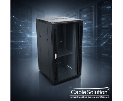 Armoire Informatique 27U Rack 19" CableSolution 6827