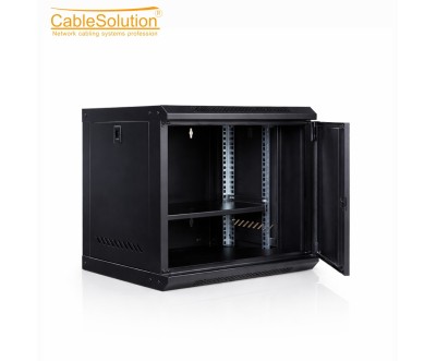 خزانة شبكات جدارية 6U مقاس 600x600 CableSolution
