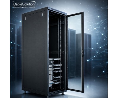 خزانة شبكة 42U 800x1000 CableSolution 81042