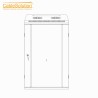 Armoire Informatique Murale 18U 600x600 CableSolution 6618
