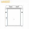 Armoire informatique murale 18U Rack 19 pouces 600×450x1000 Noir – CableSolution