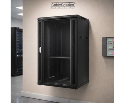 Armoire Informatique 19" 22U 600x600 Sol CableSolution 6622
