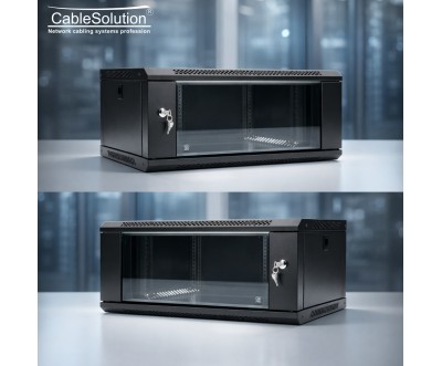 6U Wall Mount Network Cabinet 19" CableSolution