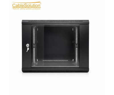 9U Wall Mount Network Cabinet 19 Inch CableSolution