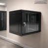 خزانة شبكات حائطية 9U 19 بوصة CableSolution