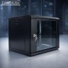 9U Wall Mount Network Cabinet 19 Inch CableSolution