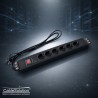 Multiprise 6 prises avec protection surtension CableSolution