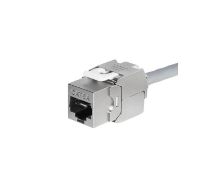 RJ45 Cat6A FTP Keystone Module Shielded | CableSolution