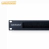 CableSolution 1U Brush Panel for 19 Inch Rack