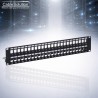 48-Port Keystone Patch Panel 19" PBM48