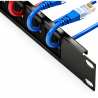CableSolution 1U Brush Panel for 19 Inch Rack