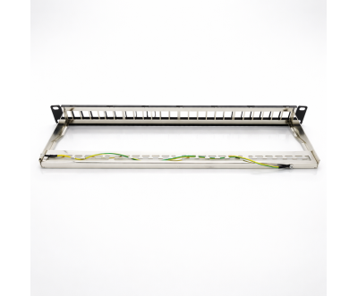 Panneau de brassage 19’’ Cat6A SFTP 24 ports 1U